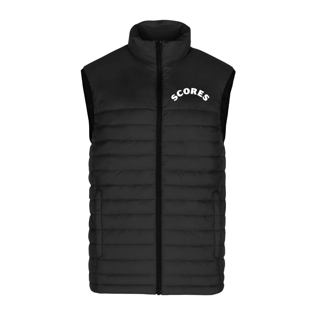 SCORES - MEN'S LIGHTWEIGHT PUFFY VEST (6 PCS MINIMUM)