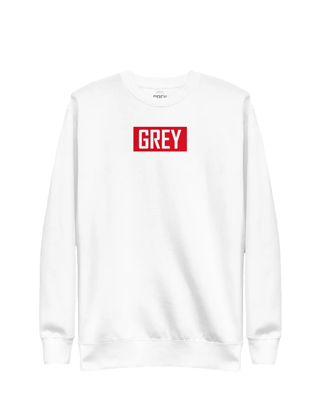 Signature Red Box Logo Sweatshirt