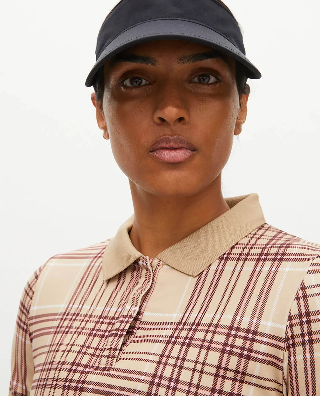 SIZE L - ROHNISCH Sia Polo Safari Check