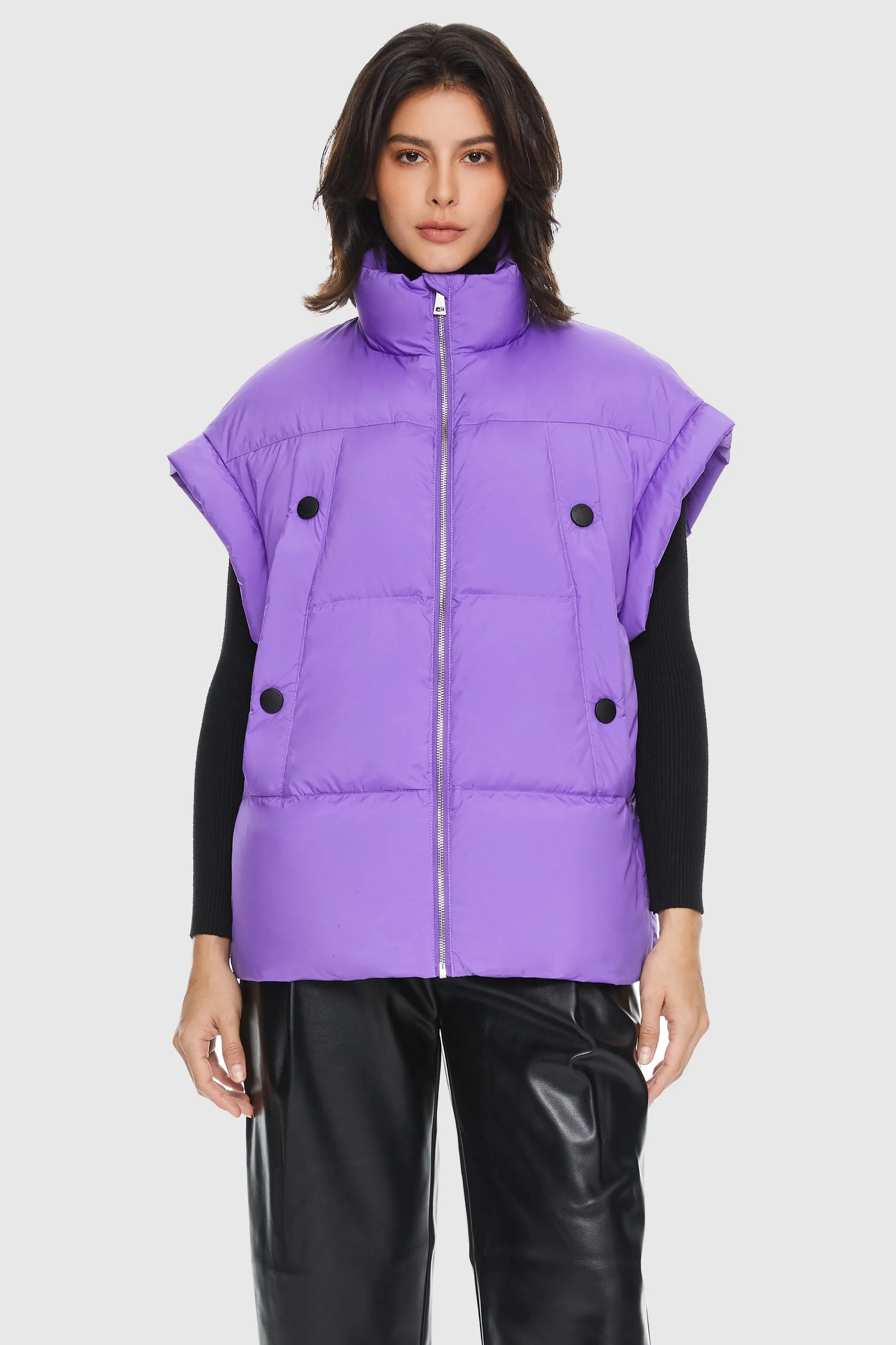 Sleeveless Classic Puffer Vest