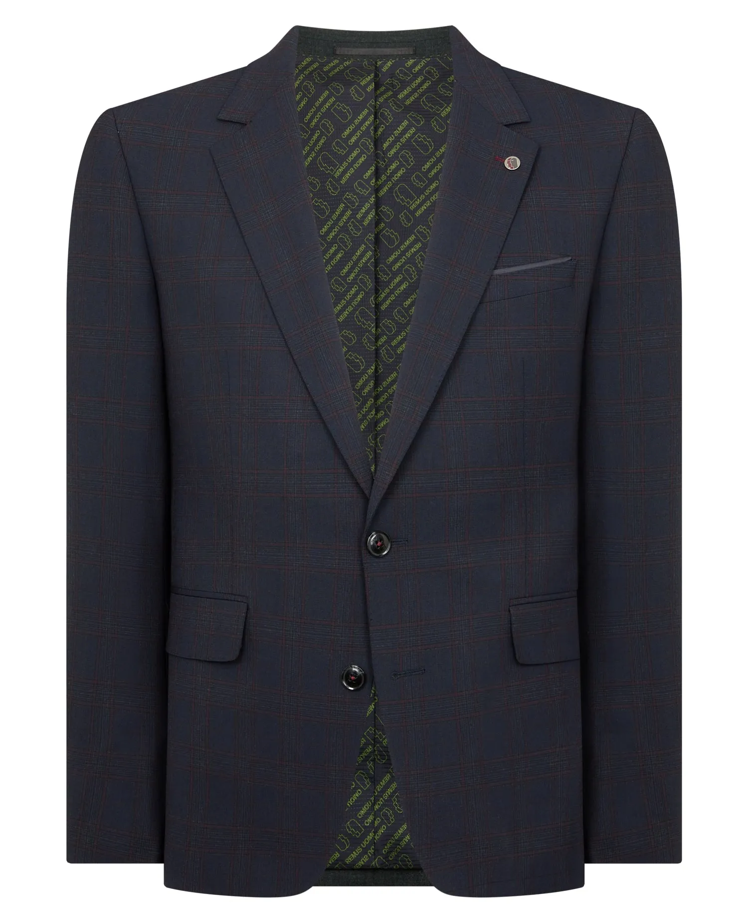 Slim Fit Checked Stretch Suit jacket