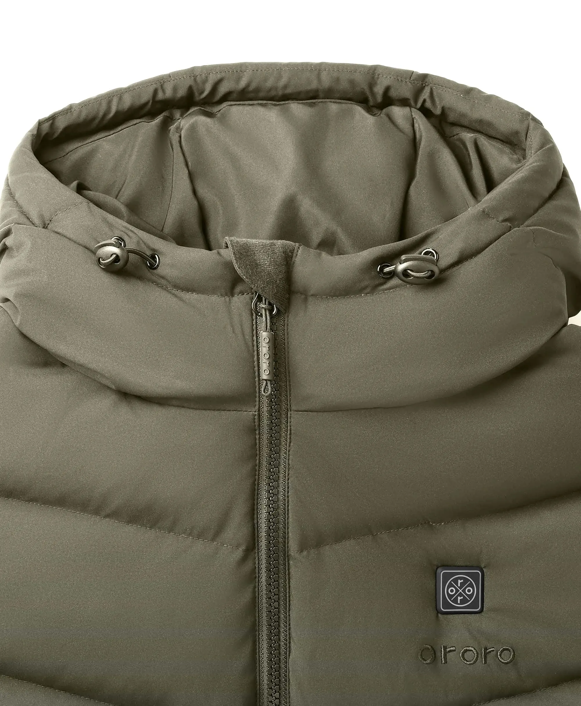 SOHO Women's Heated Down Parka Jacket