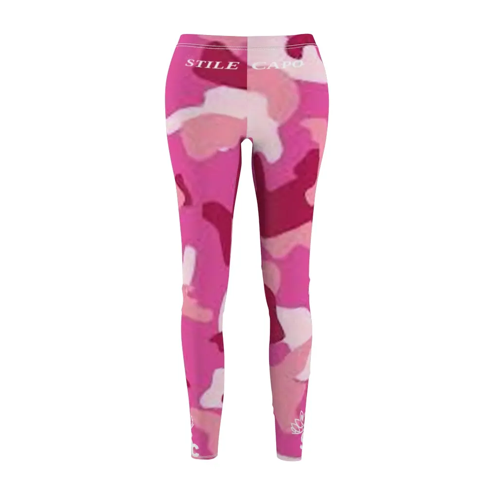 STILE CAPO PINK CAMO. QUEEN.  Leggings