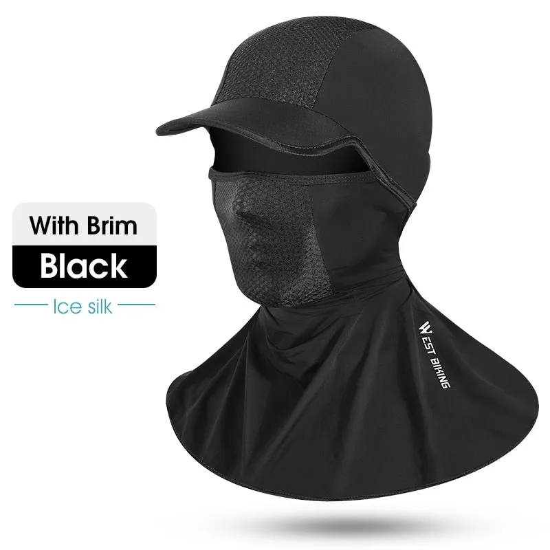 Summer Bike Cap Anti-UV Sport Running Cycling Balaclava Men Women Sun Protection Motorcycle Helmet Liner Bicycle Hat