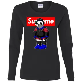 Supreme Bear Trending T-shirt Women Long Sleeve Shirt