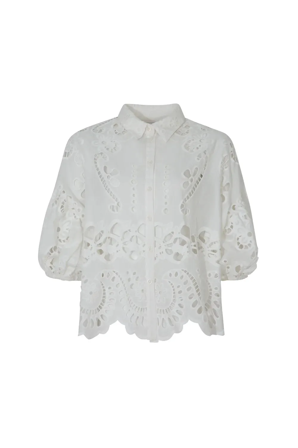 Trelise Cooper | Lace Control Shirt | White