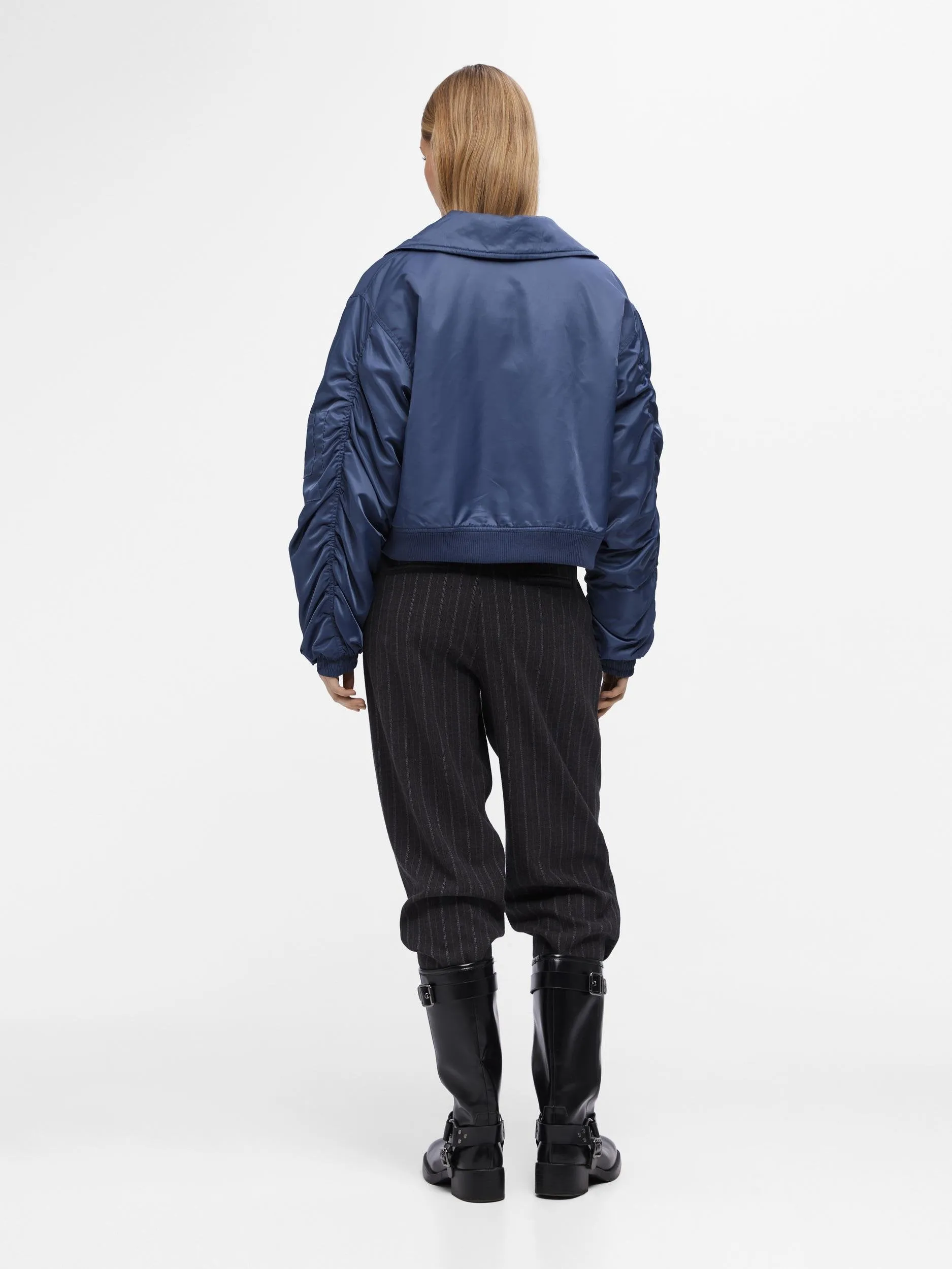 ULA BOMBER JACKET (BLUE)