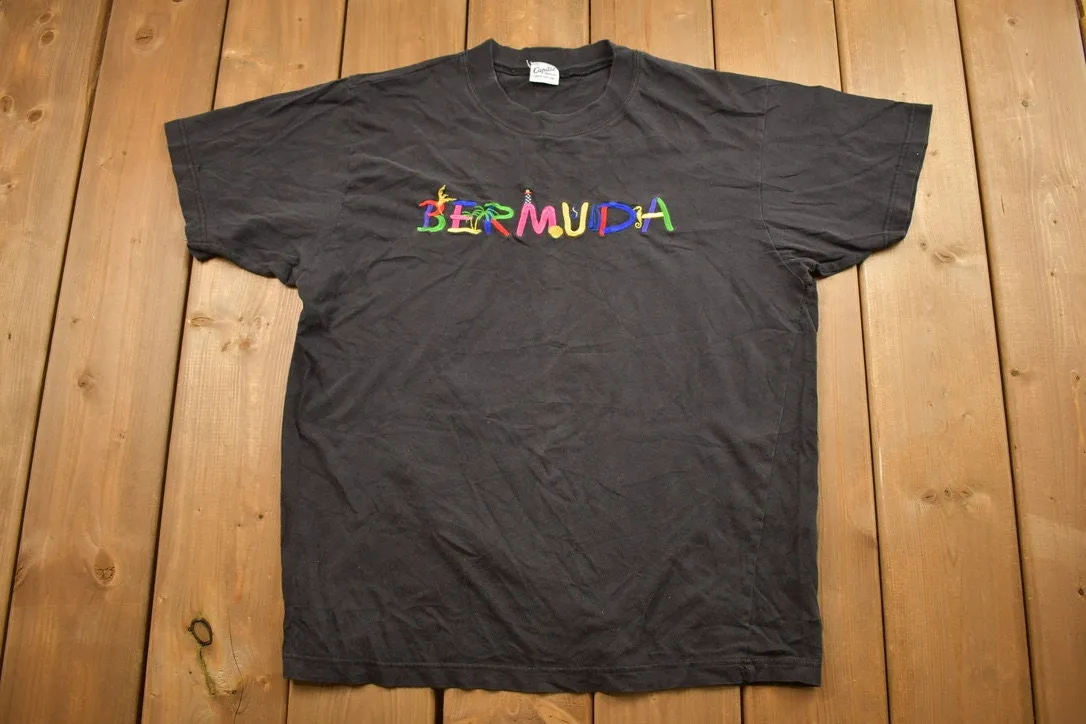 Vintage 1990s Bermuda Souvenir T Shirt