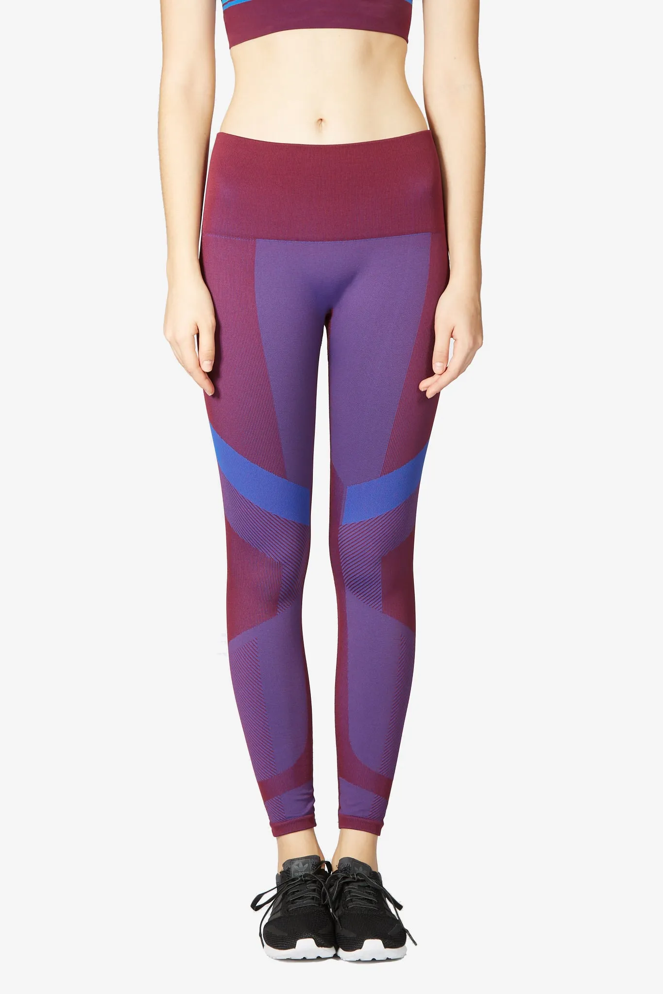 Vortex Leggings - Burgundy