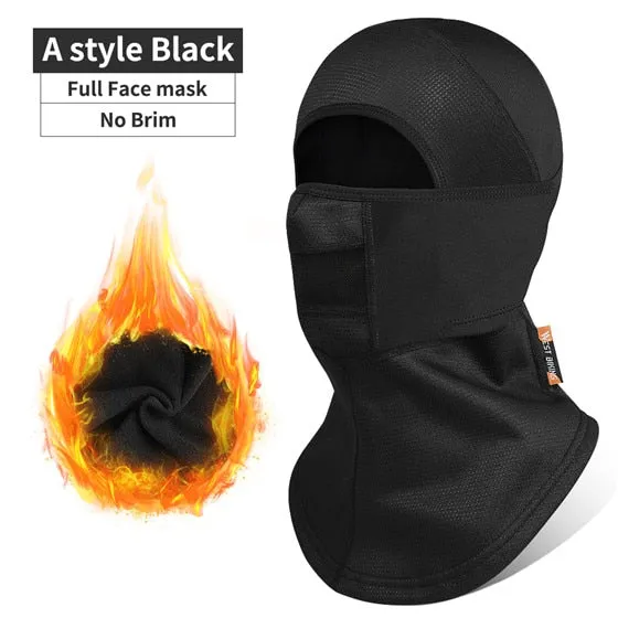 Warm Winter Cycling Cap Reflective Men Women Sport Scarf Balaclava Neck Warmer Ski Bicycle Motorcycle Running Cap Hat