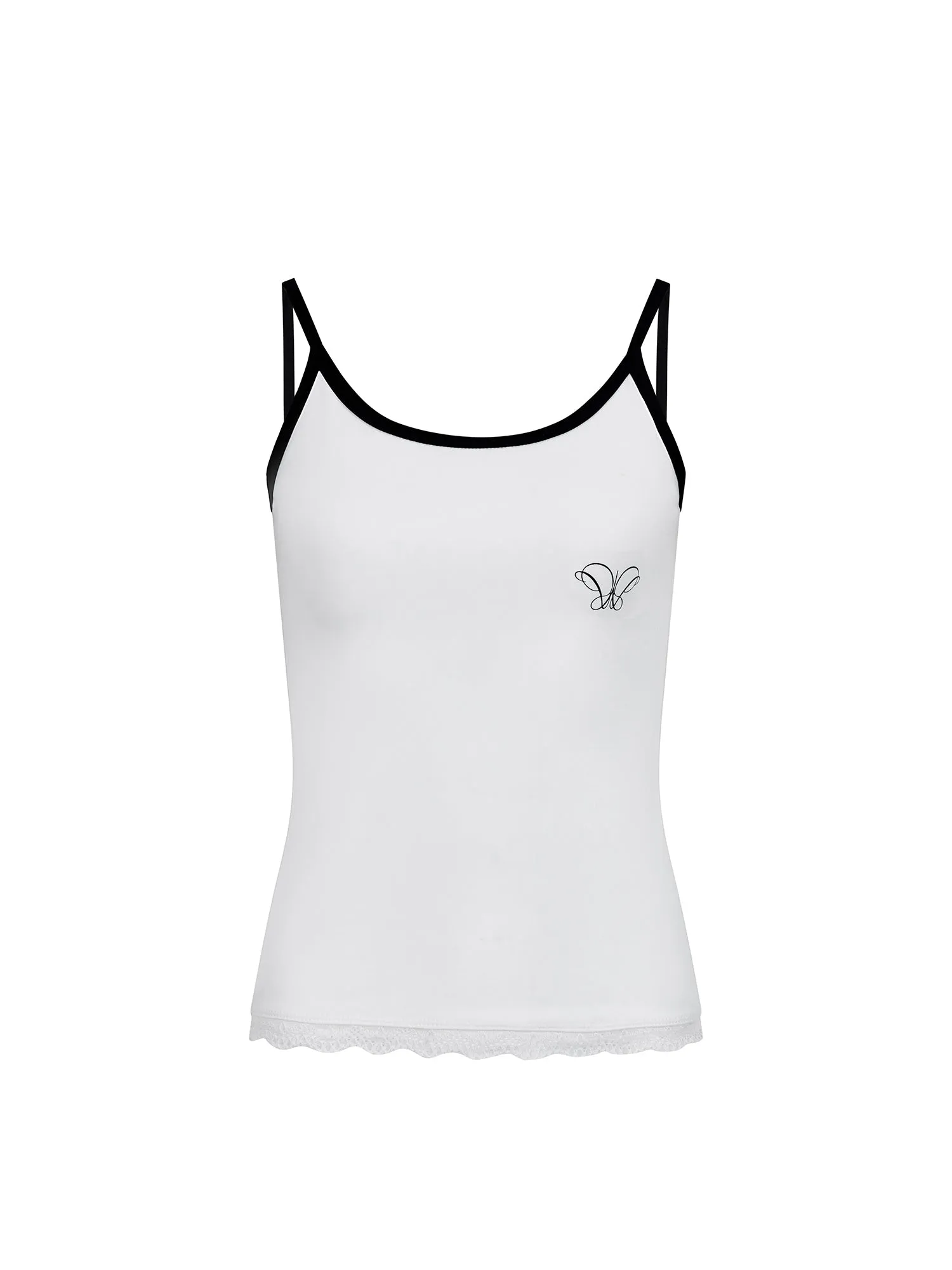 WESAME LAB STRAP SLEEVELESS HALTER VEST