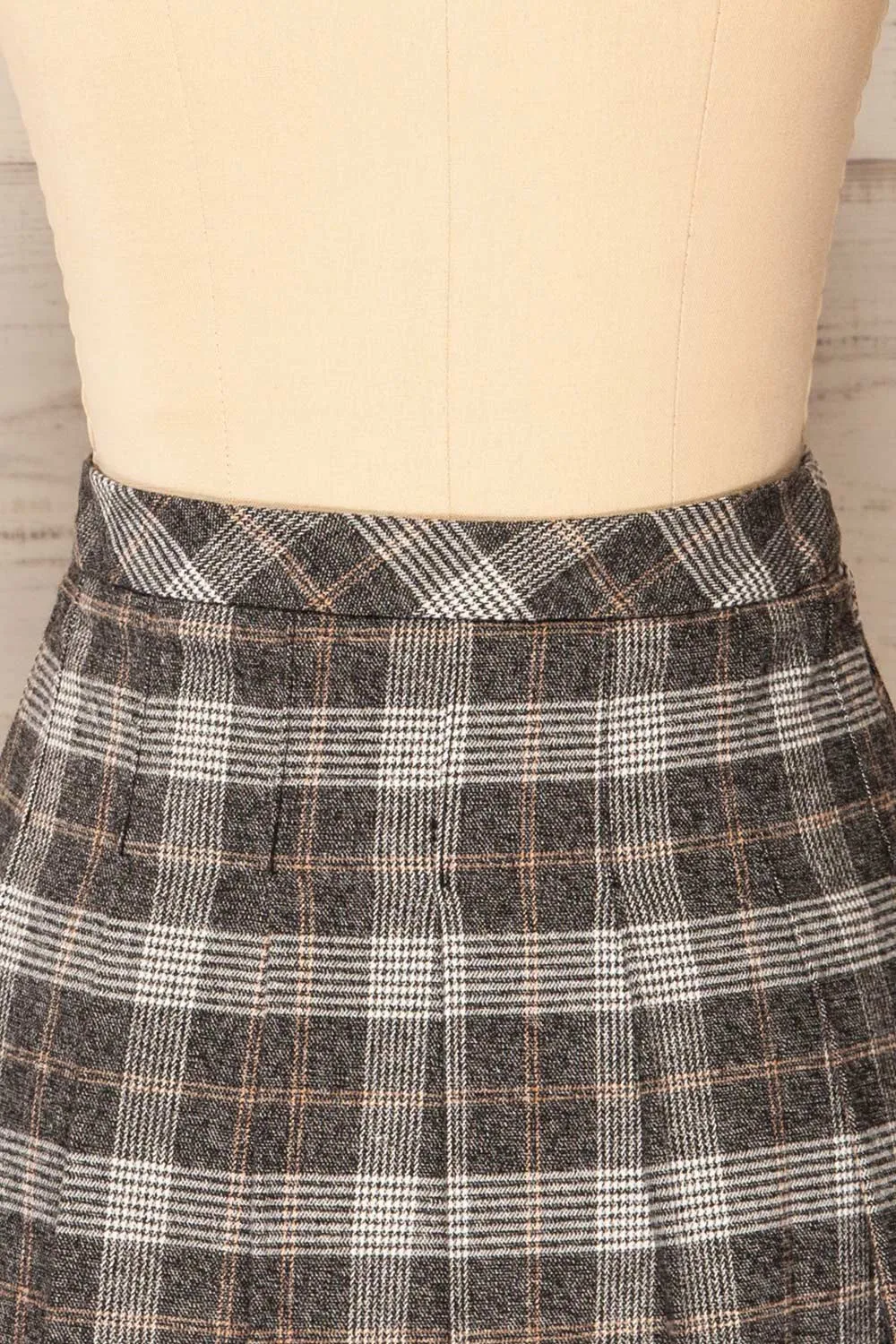 Westesw | Short Plaid Pleated Skirt