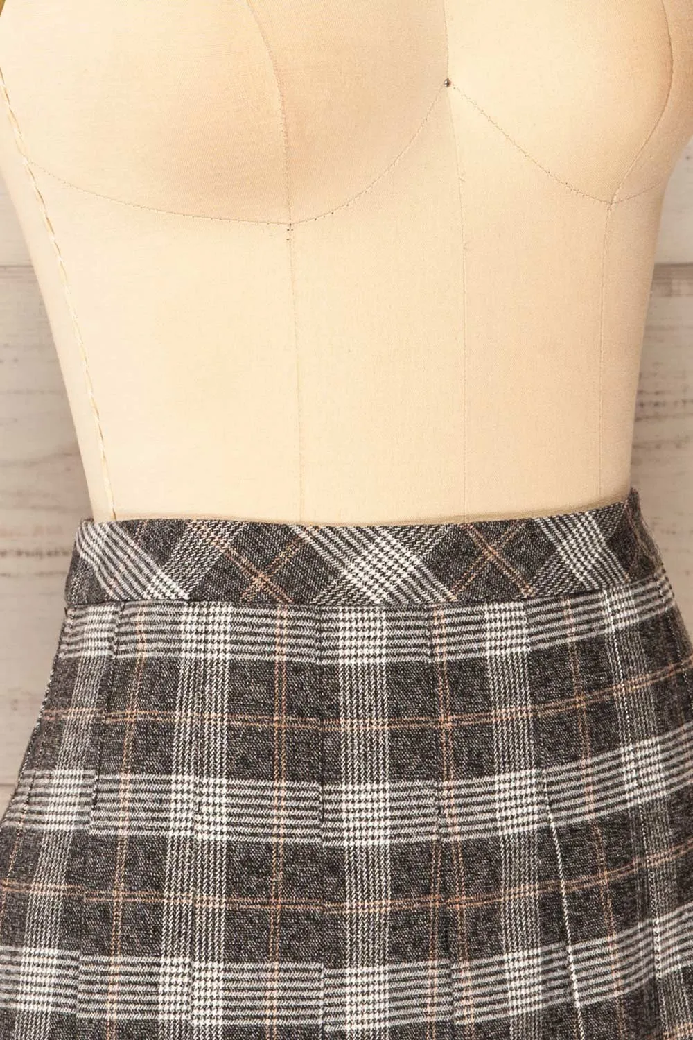 Westesw | Short Plaid Pleated Skirt