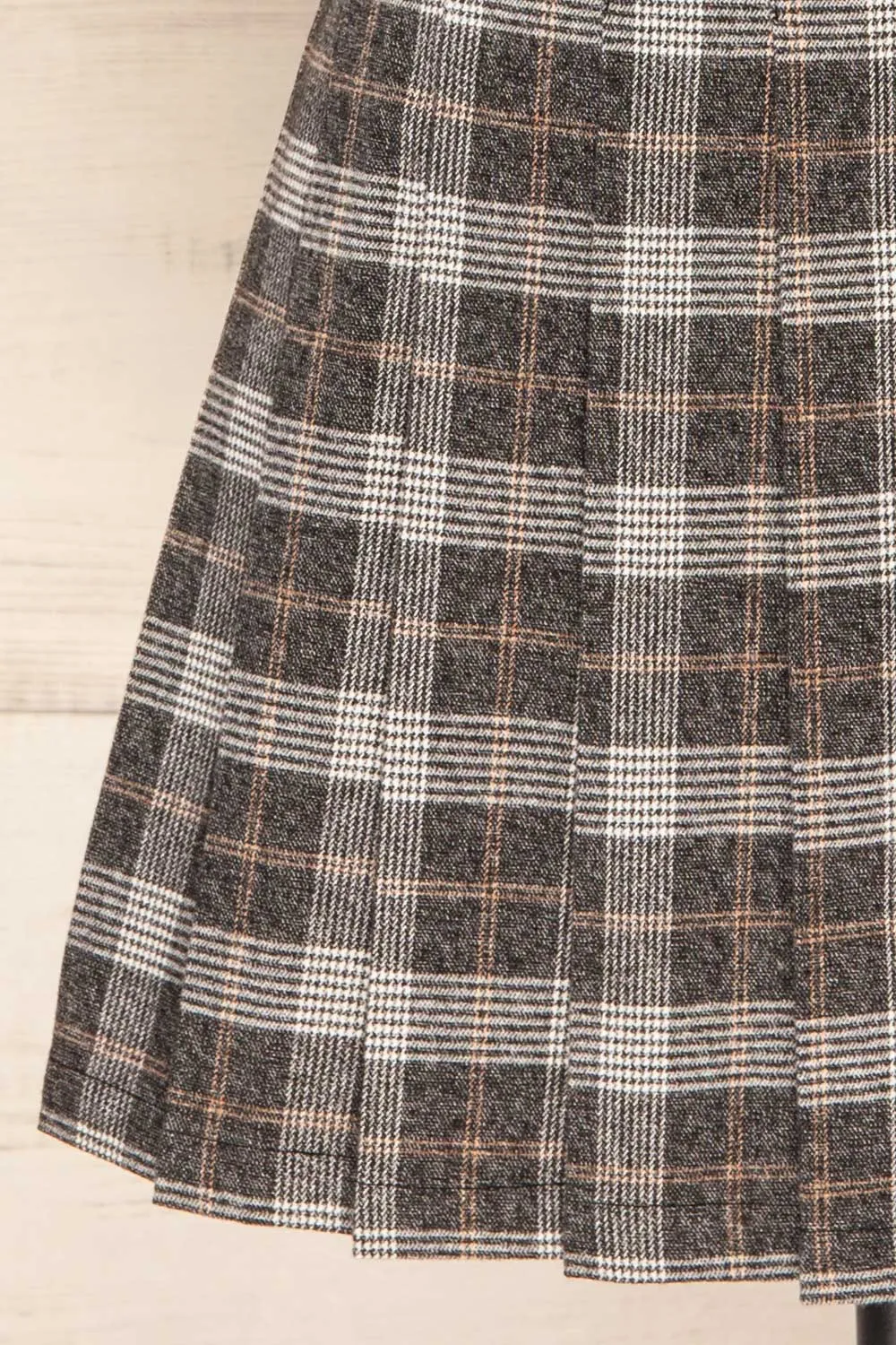 Westesw | Short Plaid Pleated Skirt