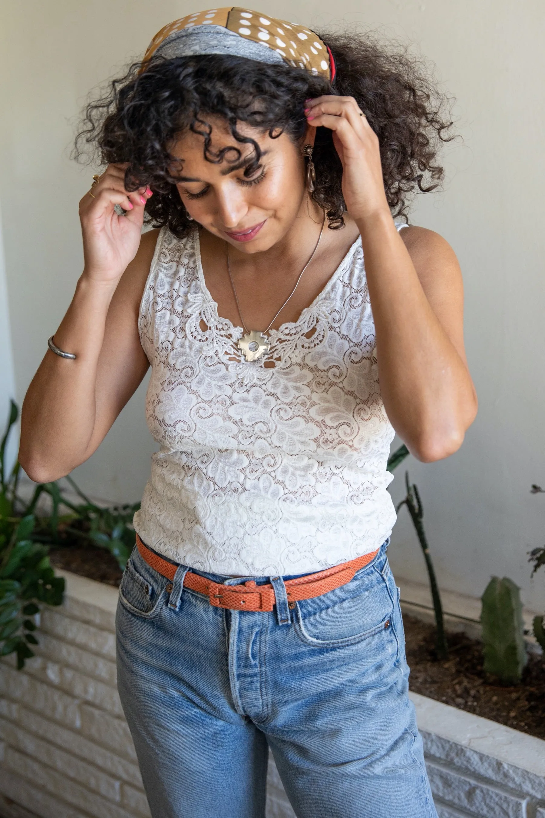 White Lace Camisole