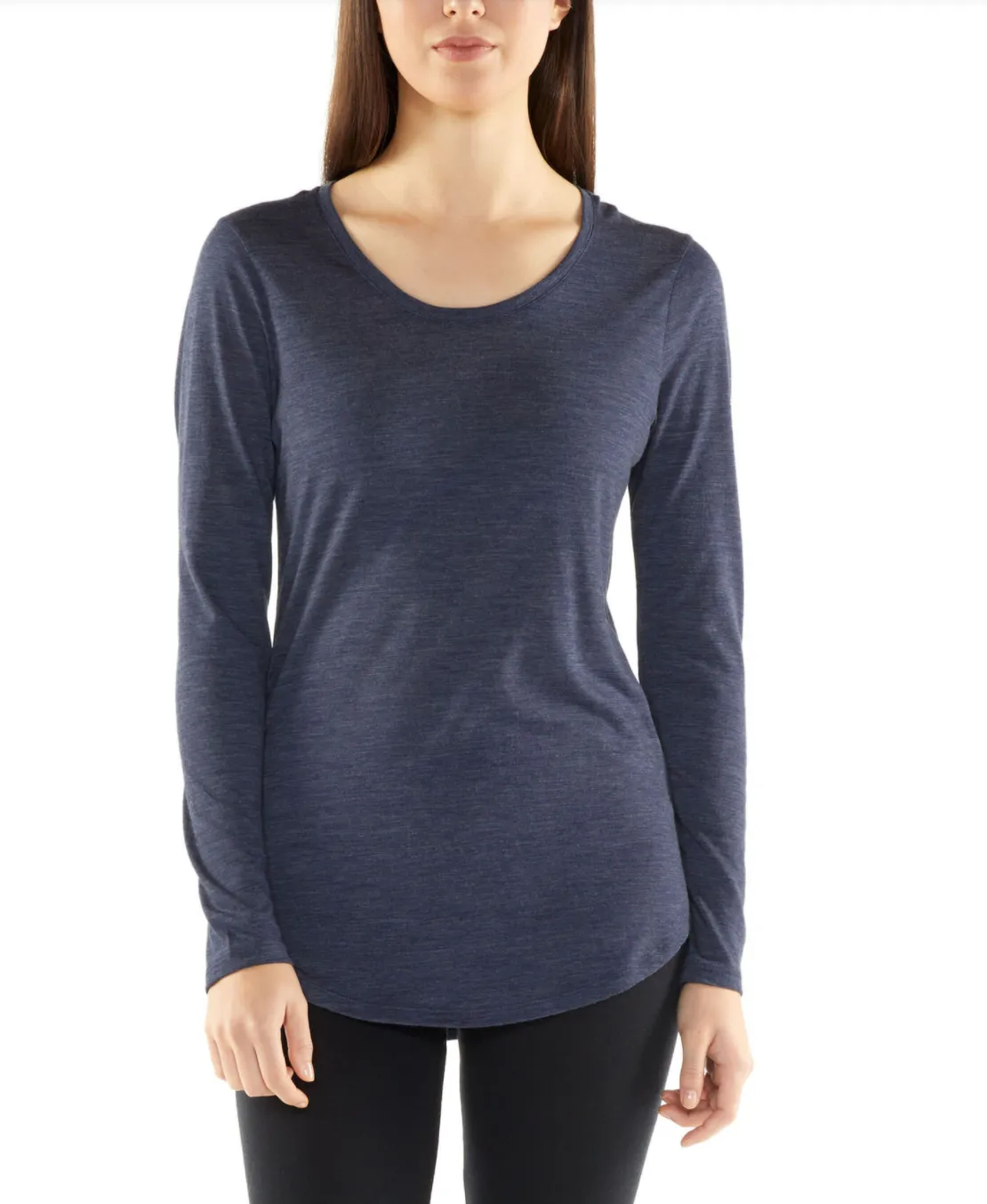 Women's Alpaca & Pima | Long Sleeve Crewe Thermal Top