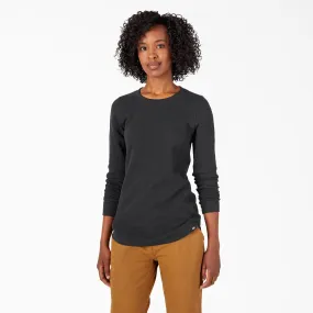 Women’S Long Sleeve Thermal Shirt Black