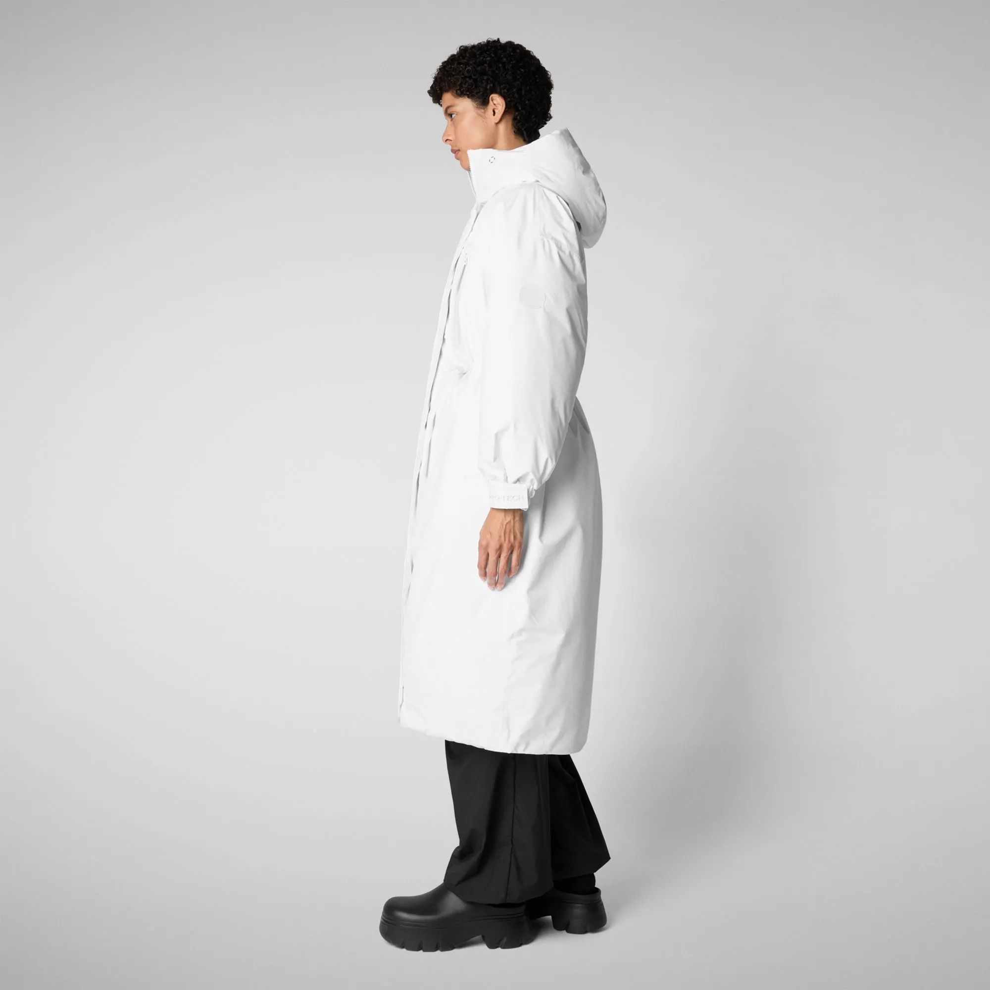 Women's parka reira in white